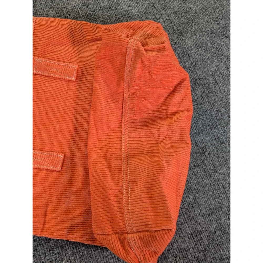 Urban Outfitters Orange Corduroy Tote Bag Cotton Shoulder Bag OB 1377545